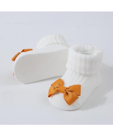 JSGHGDF Headbands Socks Set Elastic Hair Bands with Headwear Stylish Baby Knitted Socks for Newborns & Toddlers Yellow - Buy Online on SooperMarket.com