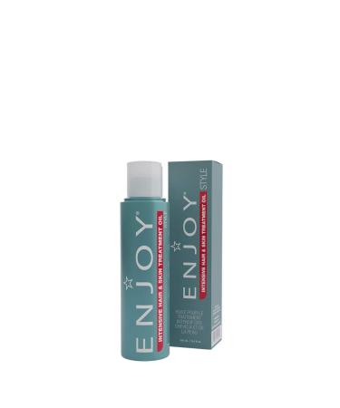 Enjoy Intensive Hair & Skin Treatment Oil 100 ml 3.4 fl oz | Strengthen Treat & Repair Dry Coarse or Damaged Hair | All-in-1 Oil for Body Hands Nails and Cuticle | Color Safe