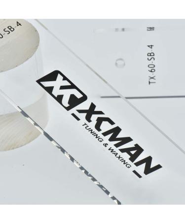 XCMAN Freeride & Snowboard Base Wax Plastic Scraper 2pcs - 230*60*4mm - Buy Online on SooperMarket.com