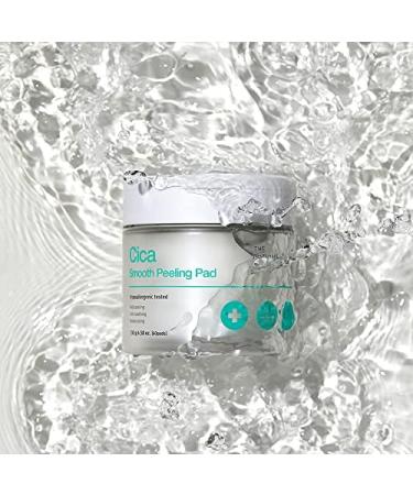 Cica Smooth Peeling Pads for Acne-Prone Skin | Calming & Balancing | The Potions - Korean Skincare - Buy Online on SooperMarket.com