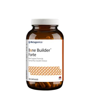Metagenics - Bone Builder Forte - Bones and Teeth Support with Calcium Phosphorus and Vitamin D - 180 Capsules
