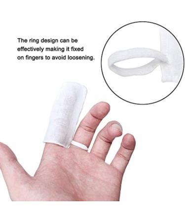 Baby's Finger Brush Cleaning Teeth Mouth Wipes Soft Gauze Infant Finger Clean Oral Hygiene Brush 6Pcs - Buy Online on SooperMarket.com