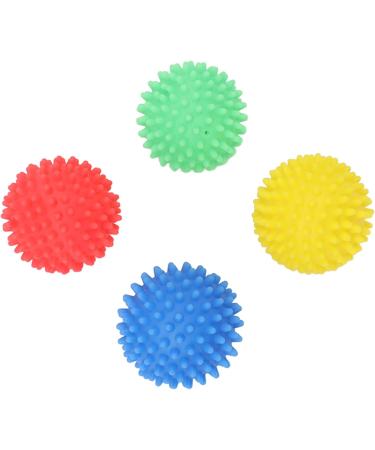 Eco-Friendly Silicone Dryer Balls - Reduce Drying Time Reusable 4 PCS (Red Yellow Blue Green) for Apartments - International Shipping - Buy Online on SooperMarket.com