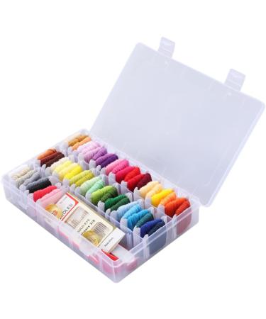 Villcase Cross-Kit Set: 2 Beginner-Friendly Embroidery & Yarn Organizers for Crafting | Cross Stitch Tools & Supplies for Fabric Art - Buy Online on SooperMarket.com