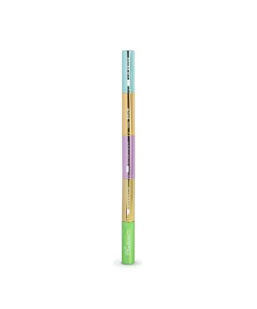 4-in-1 Stackable Travel Makeup Brush Set | Multi-functional Beauty Essential for On-the-Go - Buy Online on SooperMarket.com