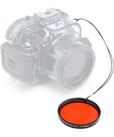 CamDive Red Diving Filter 67mm - Enhance Underwater Photography - Buy Online on SooperMarket.com
