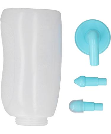 Gentle Nasal Rinse Kit 500mL - Congestion Relief Softens Mucus Easy to Use Suitable for All Ages with 2 Nozzles - Buy Online on SooperMarket.com
