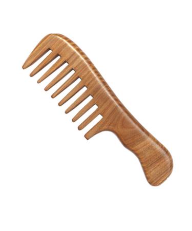 Comb 1PC Fashion Handmade Wooden Sandalwood Hair Comb Head Massager Hairdressing Tool Wide Tooth Comb wooden comb
