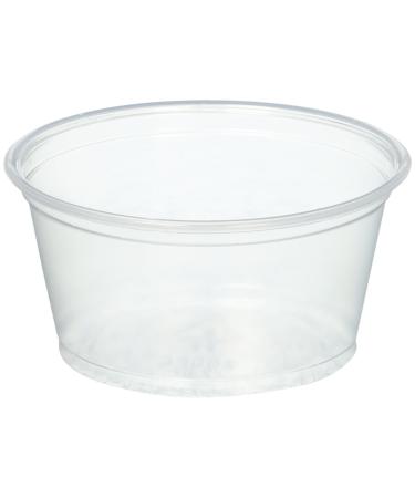 Sold Individually Solo Plastic 2. 0 oz Clear Portion Container for Food, Beverages, Crafts (Pack of 250) 2.0 Ounce Cup Clear