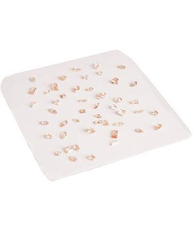 50pcs 3D Nail Pointed Bottom Glass Rhinestones Nails Art For Projects And Clothing Embellishments Nail Embellishments Translucent powder - Buy Online on SooperMarket.com