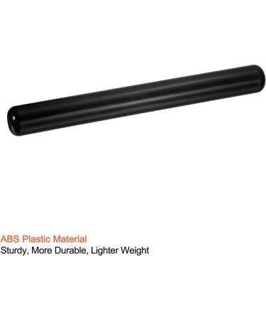 Junior Relay Track Batons - Plastic Tube Running Stick for Outdoor Athletics - Black - Buy Online on SooperMarket.com
