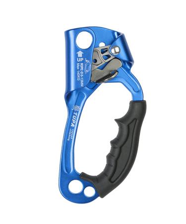 Ancllo climbing handler for climbing trees hand drivers climbing tree tree nurses sinking equipment rope clamp for 8 12 mm ropes blue