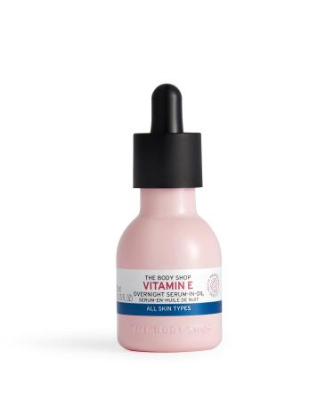The Body Shop Vitamin E Overnight Serum-In-Oil   Nourishes  Softens & Restores   For All Skin Types   1 oz