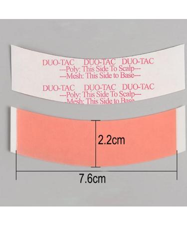 TsoLay Super Strong Duo-Tac Wig Double Tape Adhesive Extension Hair Strips for Toupees/Lace Wig 36Pc/Lot - Buy Online on SooperMarket.com