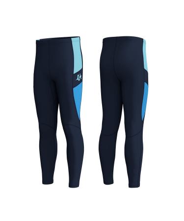 GoldFin Wetsuit Pants Men, 1.5mm/3mm Neoprene Pants Keep Warm for Water Diving Surfing Swimming Snorkeling Scuba Kayaking Pants 1.5mm Men Pants Navy XX-Large