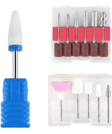 carrub Electric Nail File Thick Toenails 4 Speeds Cordless Acrylic NailTool Toe Nail Grinder Kit for Thick Nails White - Buy Online on SooperMarket.com
