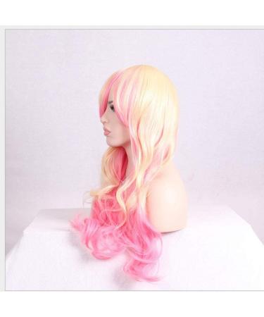 BGHJUE WIG Halloween Pink Long Roll Synthetic Braiding Hair Extensions Brown Color Soft Straight Dreadlocks Faux Locs Crochet Braids Hair