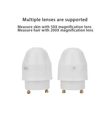 5-Inch Skin & Hair Analyzer | Hair Scalp Detector with Magnifying Glasses | Rechargeable & Intuitive Skin Detection - Shop Now - Buy Online on SooperMarket.com