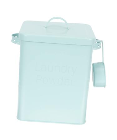 ORFOFE Box Dispenser Washing Laundry Laundry Bucket Softener Beads Iron 1 count (Pack of 1) Light Green