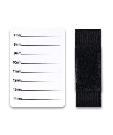 3PCS eyelash extension Hand Pallet Haspberry Oxicular Tool Palette Adjustable bracelet Shells Strip Pallette Semall size (7-14 mm) lash holder eyelash pallet eyelash extension