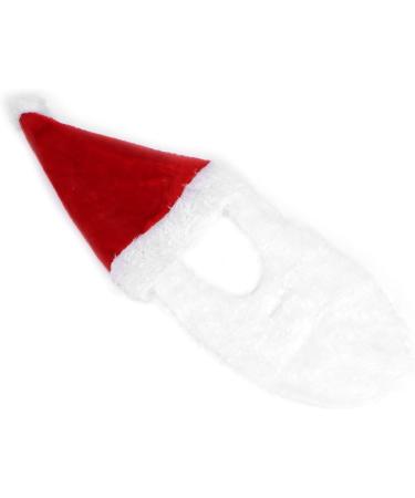 Mustaches Fake Mustache Adjustable Simulation White Fake Moustache Santa Claus Beard Costume Cosplay for Halloween - Buy Online on SooperMarket.com