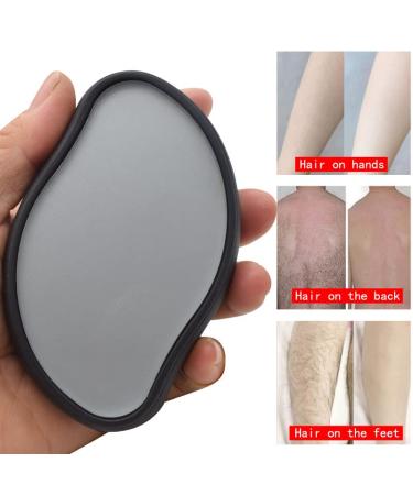 DRESSE Crystal Hair Eraser - Painless Exfoliation & Magic Hair Removal Tool for Women and Men - Sky Blue - Buy Online on SooperMarket.com