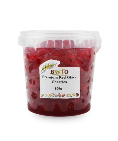 Red Glace Cherries (Premium No.1) 900g (BWFO)