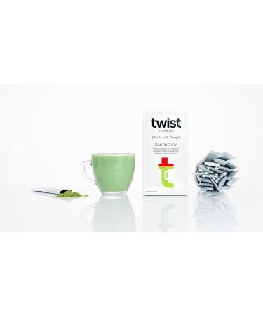 Raspberry Matcha Green Tea - 20 Single Serve Sachets - Twist Teas - Buy Online on SooperMarket.com