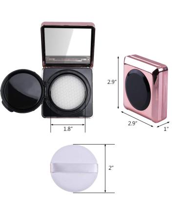 Topwon BB Cushion DIY Case Kit | Empty Makeup Powder Box & Puff | Customizable Foundation Solution - Buy Online on SooperMarket.com