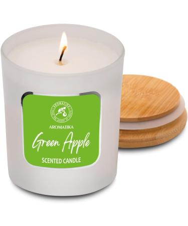 Armatics Green Apple Fragrance Candle - Natural Soy Aromatherapy Candle for Home | Perfect Gift for Mother's Day & Birthdays - Buy Online on SooperMarket.com