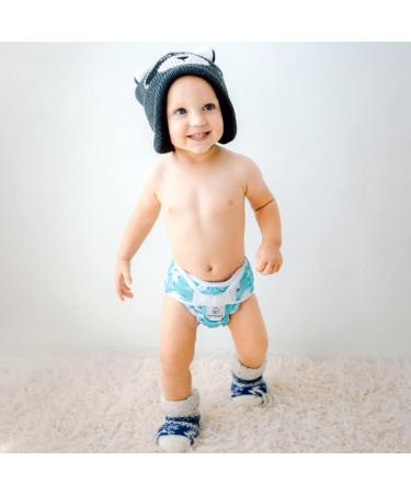 Bambooolik Duo Pocket Diaper with Insert - Velcro Fleet Washable & Reusable Made in EU - Eco-Friendly All-in-One Solution for Small Children & Babies - Buy Online on SooperMarket.com