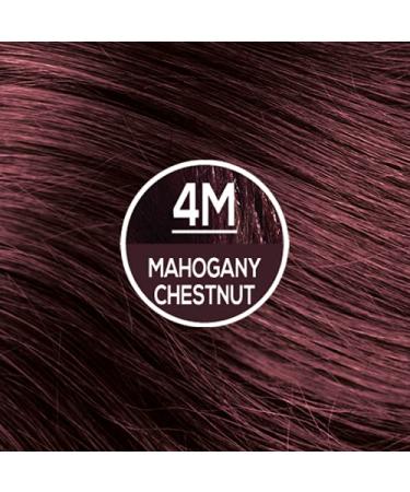 Naturtint Permanent Hair Color 4M Mahogany Chestnut - Pack of 6 | Ammonia-Free, Vegan, Cruelty-Free | Up to 100% Gray Coverage, Long-Lasting Results - Buy Online on SooperMarket.com