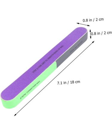 minkissy 1 Nail Polish Buffer Nail File for Natural Nails Nail Buffing Block Nail Files Boards Acrylic Nail Files Nail Buffers Natural Nails Files Nail Art King Miss Sponge 18X2cm - Buy Online on SooperMarket.com