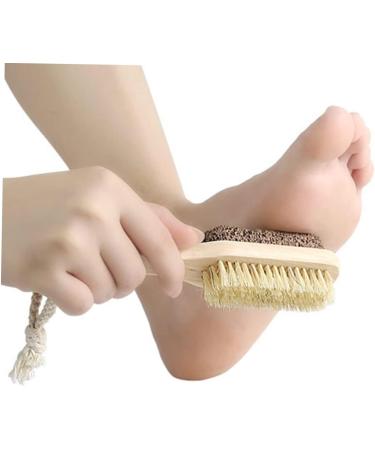 FRCOLOR Scratcher Pedicure Brudh 2pcs Presser Foot Wooden Double Sided Foot Pumice Stone Wooden Pumice Stone 1 count (Pack of 1) - Buy Online on SooperMarket.com