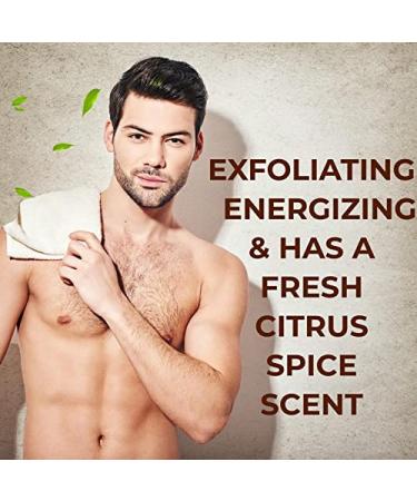 Men's Natural Mechanic Soap 4oz - Exfoliating Soap Bar for Hands & Body - Citrus, Sandalwood, Vanilla & Coffee - Handcrafted Tough-on-Grease Soap - Buy Online on SooperMarket.com