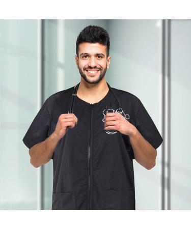 Shop XL Waterproof Antistatic Pet Groomer Uniforms | No Lifting Short-Sleeved Work Clothes for Men & Women - Ideal for Pet Shops - Buy Online on SooperMarket.com