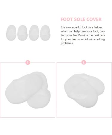 Beaupretty Moisturizing Heel Gel Socks - 2 Pairs of Overnight Foot Socks for Men & Women | Soft Hydrating & Comfortable - 19x8.7 cm - Buy Online on SooperMarket.com