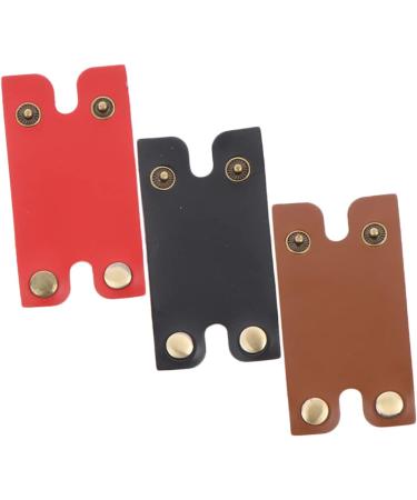 Angoily 6-Pack Razor Parts & Leather Storage Case for Old-Fashioned Shaving | International Shipping - Buy Online on SooperMarket.com