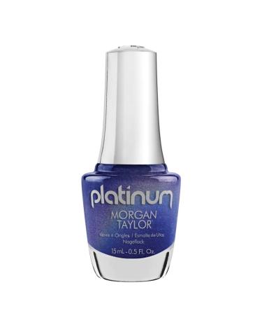 Morgan Taylor Platinum Nail Lacquer Frolic In Fairy Dust