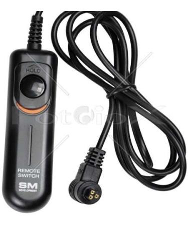 SMDV Remote Shutter Release Cable for Canon EOS 1D 1DS 1DC 1DX 5D 7D | Fully Compatible with Canon RS80N3 - Buy Online on SooperMarket.com