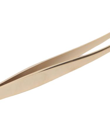 Professional Stainless Steel Eyelash Extension Tweezers - Durable & Precision Beauty Tools - Golden Edition - Buy Online on SooperMarket.com