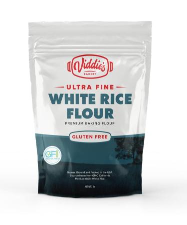 Gluten Free Ultra Fine White Rice Flour - (3 Pound Bag)