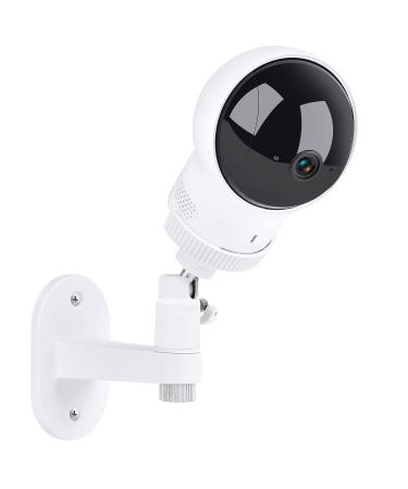 Adjustable Baby Monitor Wall Mount for Eufy Spaceview, Spaceview Pro and Spaceview S Baby Monitor, Perfect View Angle and Easy Installation Without Drilling