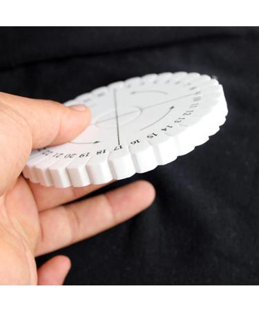 24pcs Beaded Accessories Foam DIY Kumihimo Eva Round Knitting Plates Set - Buy Online on SooperMarket.com