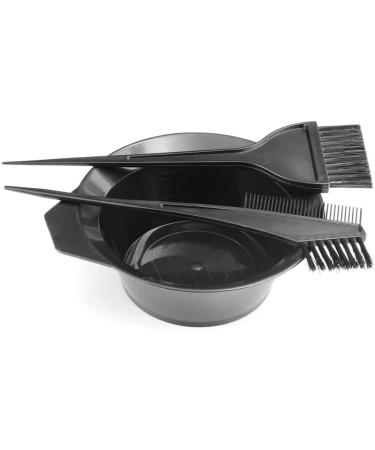 Hair Dye Coloring Set Hair Dye Comb Brush with Mixing Bowl Hair Coloring Applicator Comb Set DIY Salon Tool - Buy Online on SooperMarket.com