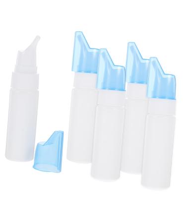 FOMIYES 5pcs Cosmetic Containers Plastic Storage Containers for Clothes Essential Oil Spray Bottle Nasal Pump Sprayer Empty Oral Sprayer Neti Bottle Nasal Spray Bottle Small Bottle Brine