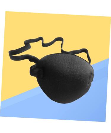 BCOATH 2pcs Lazy Eye Cover Eyepatch Pirate Eye Cover Adult Amblyopia Patches Pirate Cosplay Props Black - Buy Online on SooperMarket.com