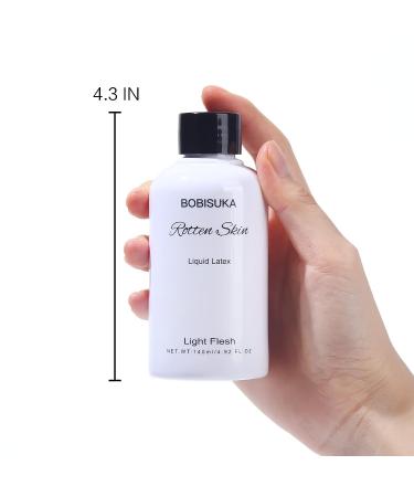 BOBISUKA Clear Liquid Latex Halloween Costume Zombie Makeup SFX - 4.92 FL.OZ - Buy Online on SooperMarket.com