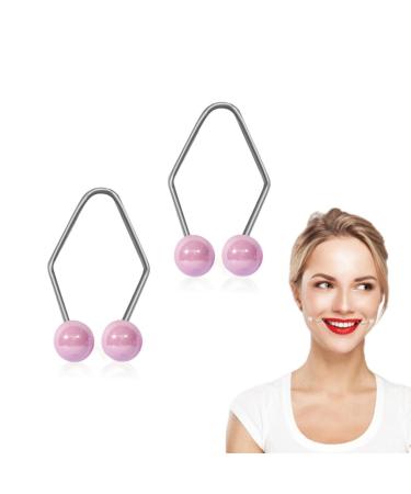 Dimple Makers Face Dimple Trainer Dimple Trainer for the face Dimple Makers for Face Smile Beauty Exerciser Facial Smile Maker Trainer (purple) Violet