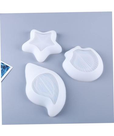STOBOK Dish Mold Nativity Craft Chocolate Candy Molds De Para Gelatinas Marine Ornament White White 15.5X15.5CM - Buy Online on SooperMarket.com
